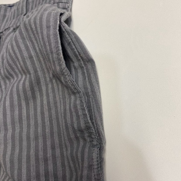 Gray Striped Skirt - Picture 3 of 5